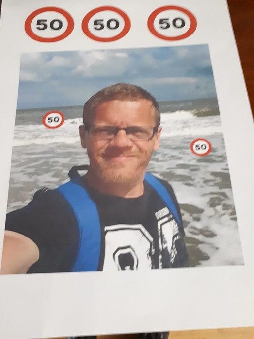 Johan vandaag 50 geworden - Foto: Eigen geleverde foto