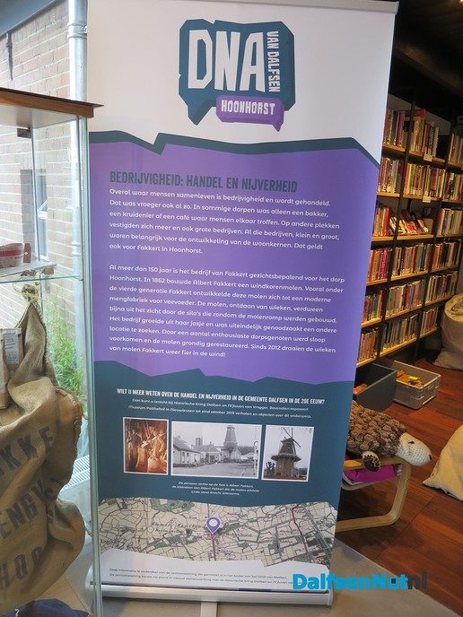 Kleine expositie Fakkert in Anjerpunt Hoonhorst - Foto: Wim
