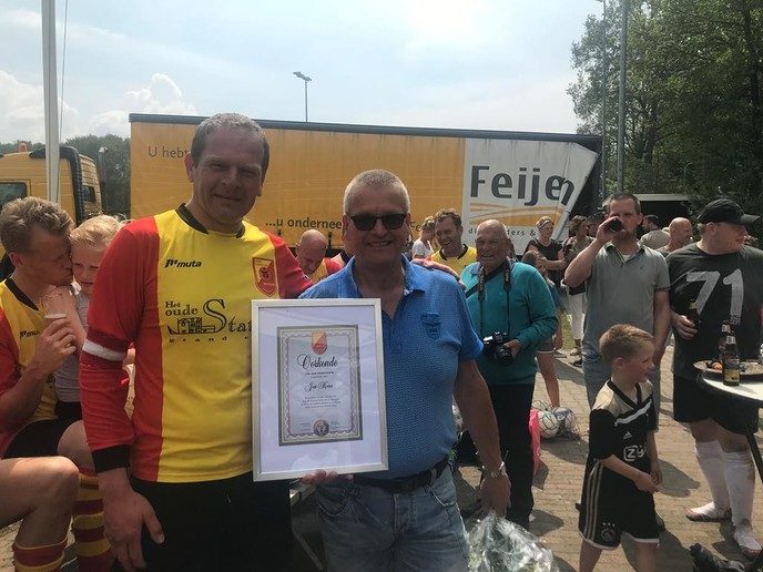 Veteranen SV Dalfsen kampioen - Foto: Eigen geleverde foto
