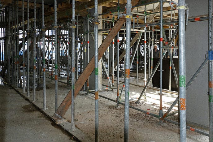 Waterfront beton storten - Foto: Gemeente Dalfsen