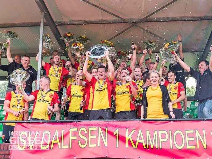 SV Dalfsen wint laatste wedstrijd van seizoen - Foto: Eigen geleverde foto