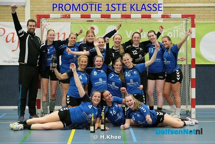 Dames 2 Handbal Morrenhof-Jansen promoveert - Foto: Ingezonden foto