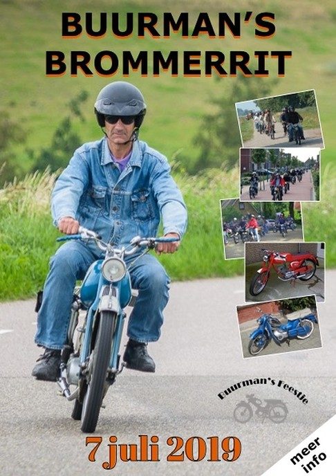 Ook heel Dalfsen en Hoonhorst op de bromfietse? - Foto: Eigen geleverde foto