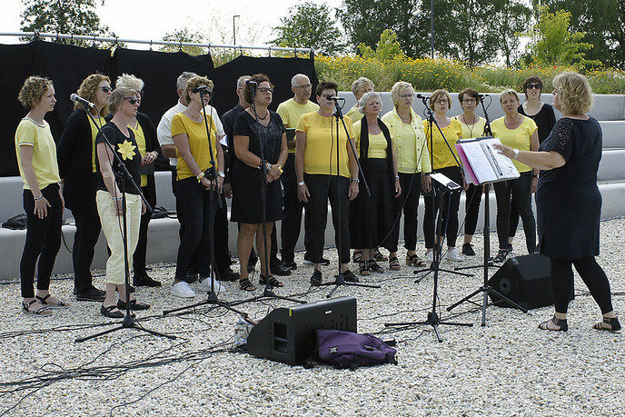 Buitenruimte WOC Campus officieel geopend - Foto: Paul Scholten