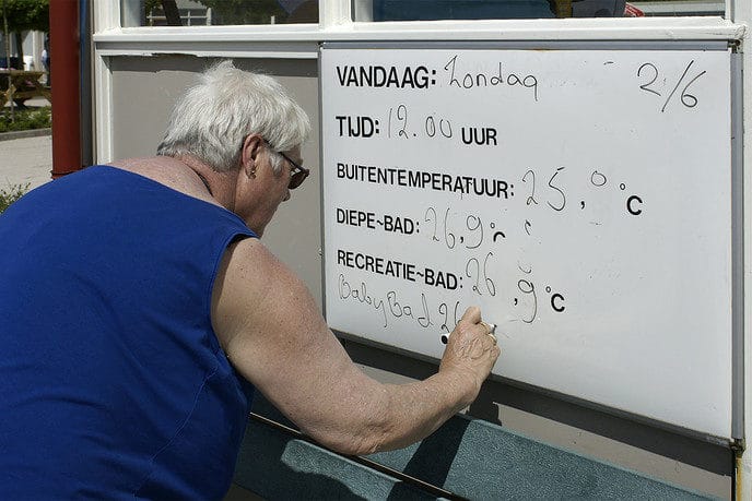Vervroegde openstelling zwembad Gerner succes - Foto: Paul Scholten