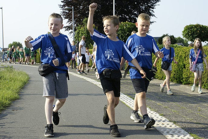 Wandel3daagse gestart met stralend wandelweer