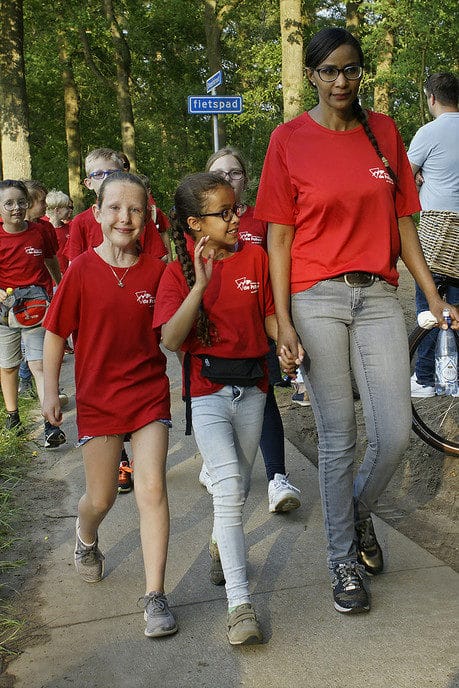 Wandel3daagse gestart met stralend wandelweer