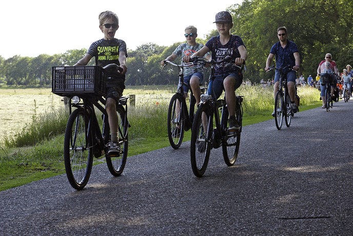 Fiets3daagse Dag 1 - Foto: Paul Scholten