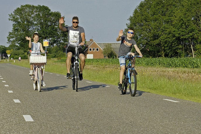 Fiets3daagse Dag 1 - Foto: Paul Scholten