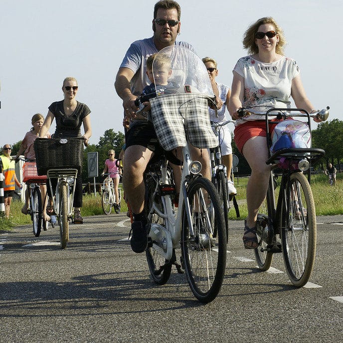 Fiets3daagse dag 2 - Foto: Paul Scholten