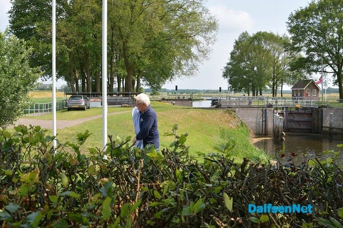 Officiële opening gerenoveerde sluiswachterswoning bij stuw Vechterweerd - Foto: Johan Bokma