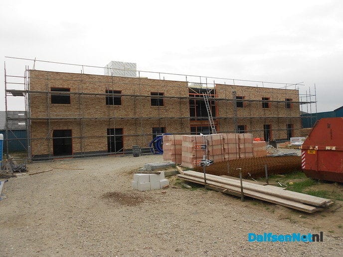 Braak grond wordt bebouwd