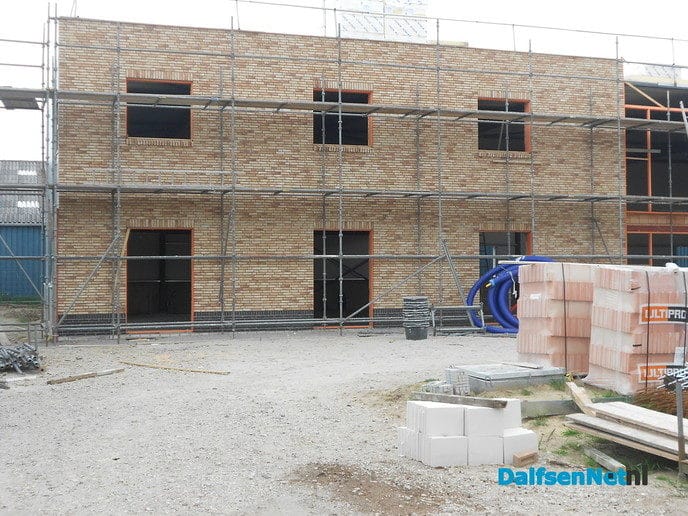 Braak grond wordt bebouwd