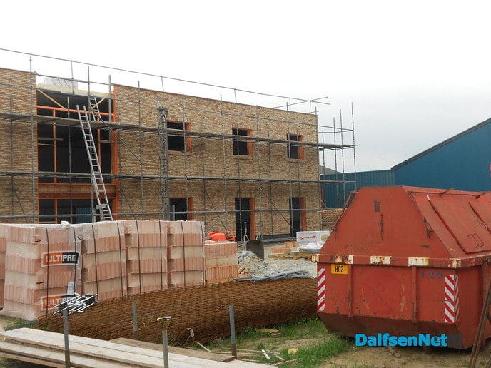 Braak grond wordt bebouwd