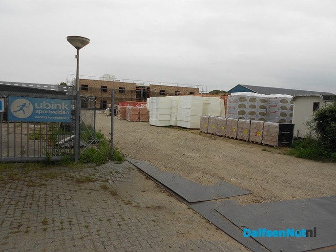 Braak grond wordt bebouwd
