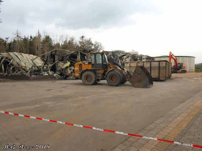 Twee dagen na de grote brand aan de Veldhoevenweg (Update)