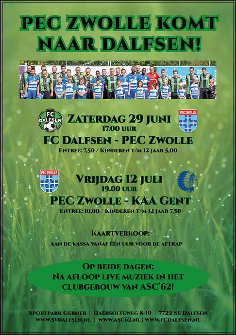 PEC Zwolle Op Sportpark Gerner - Foto: Eigen geleverde foto