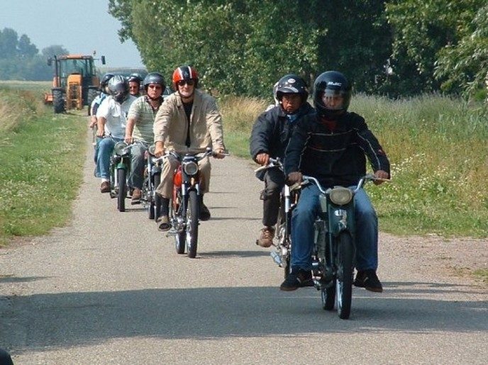 Ook heel Dalfsen en Hoonhorst op de bromfietse? - Foto: Eigen geleverde foto