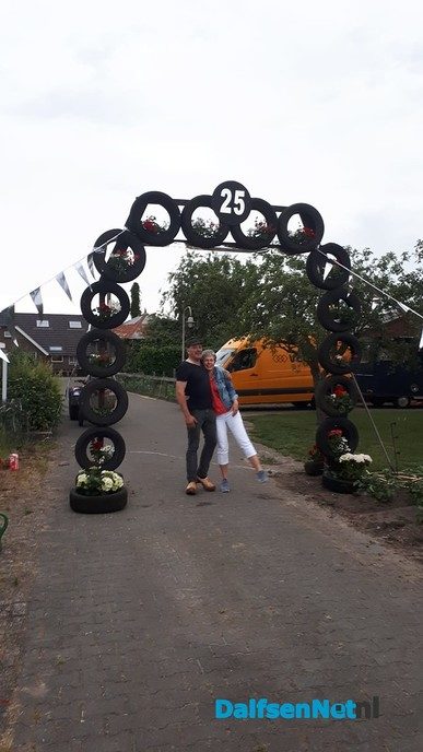 Dicky en René  25 jaar getrouwd - Foto: Ingezonden foto