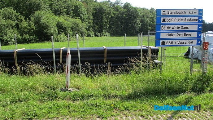 Werkzaamheden aan waterleiding in omgeving Poppenallee/Heinoseweg