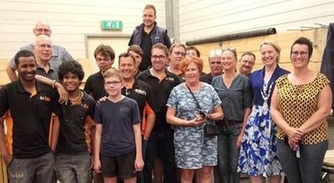 Bezoek voor Leer- en werkbedrijf de Enk - Foto: Eigen geleverde foto