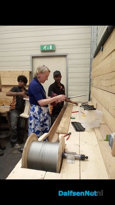 Bezoek voor Leer- en werkbedrijf de Enk - Foto: Ingezonden foto