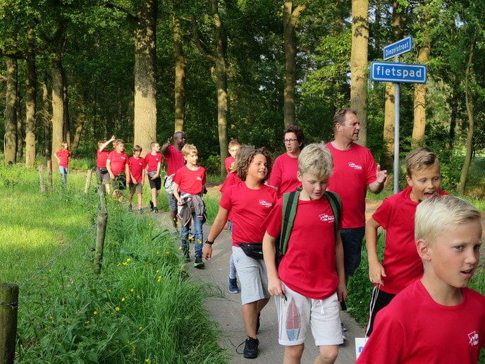 Wandel3daagse gestart met stralend wandelweer