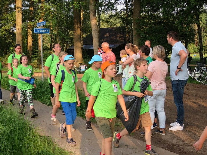 Wandel3daagse gestart met stralend wandelweer