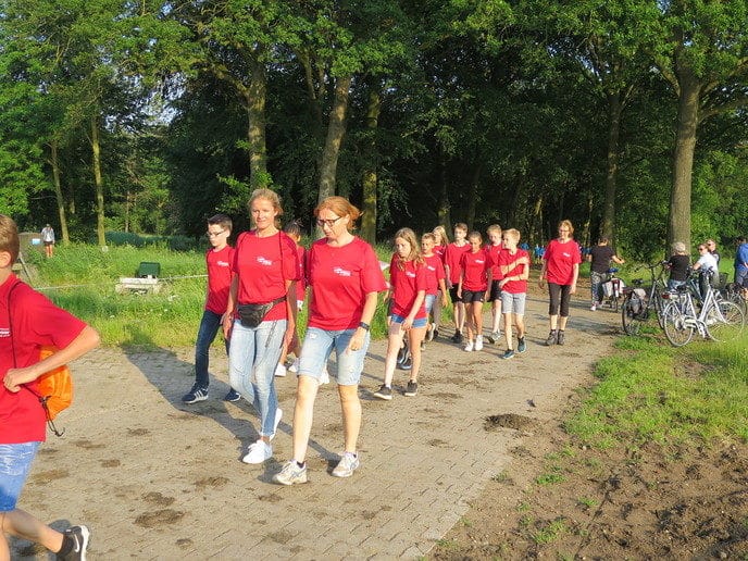 Wandel3daagse gestart met stralend wandelweer