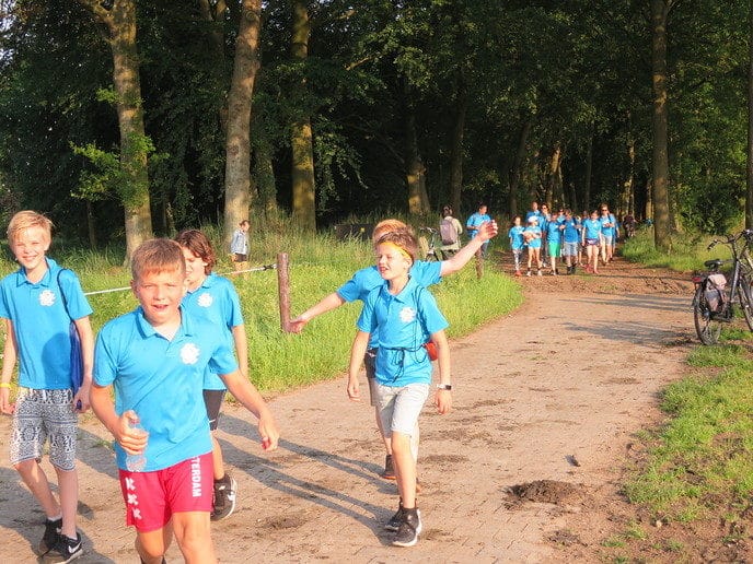 Wandel3daagse gestart met stralend wandelweer