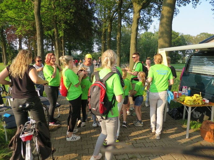 Wandel3daagse gestart met stralend wandelweer