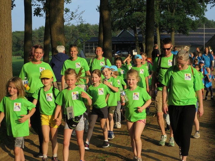 Wandel3daagse gestart met stralend wandelweer