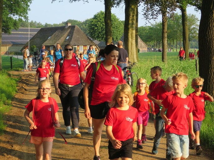 Wandel3daagse gestart met stralend wandelweer