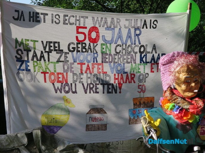 Julia al weer 50 - Foto: Wim