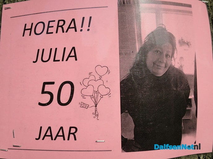 Julia al weer 50 - Foto: Wim