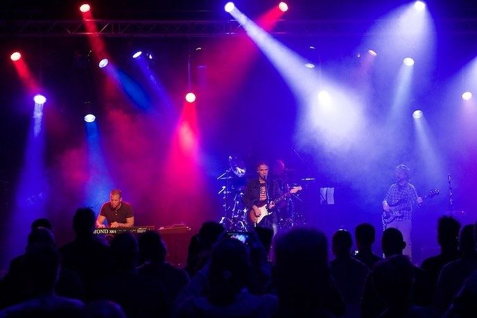 Bluesrockband Monkey Joe op festival The Living Village - Foto: Eigen geleverde foto