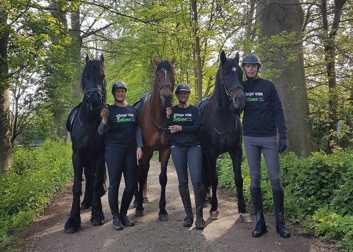 In het zadel voor Strijd van Salland - Foto: Eigen geleverde foto