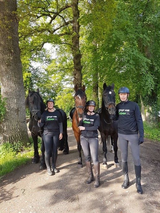 In het zadel voor Strijd van Salland - Foto: Eigen geleverde foto