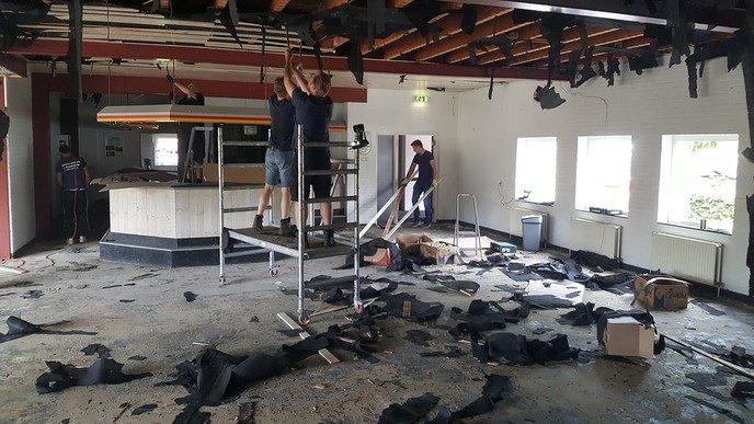 SV Dalfsen begonnen aan opknappen kantine