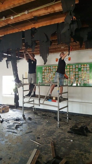 SV Dalfsen begonnen aan opknappen kantine