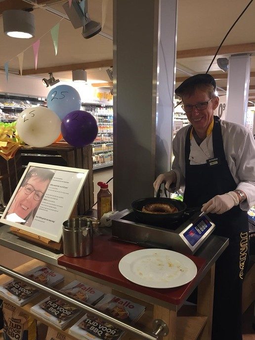 Willy Boers al weer 25 jaar in dienst - Foto: Eigen geleverde foto