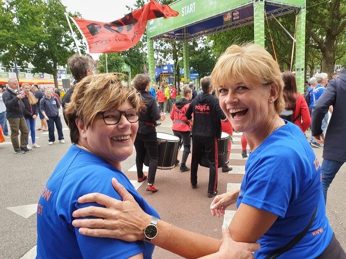 Bertha Reimink is al in Nijmegen: morgen vroeg op - Foto: Eigen geleverde foto