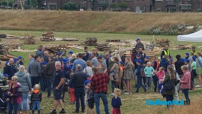 Eerste dag Timmerweek Dalfsen geslaagd! - Foto: Ingezonden foto