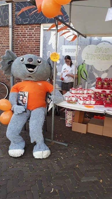 €287,10 voor Energy4all tijdens zinderende blauwe bogen dag - Foto: Eigen geleverde foto