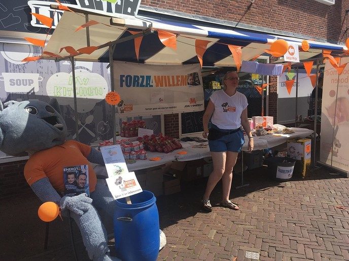€287,10 voor Energy4all tijdens zinderende blauwe bogen dag - Foto: Eigen geleverde foto