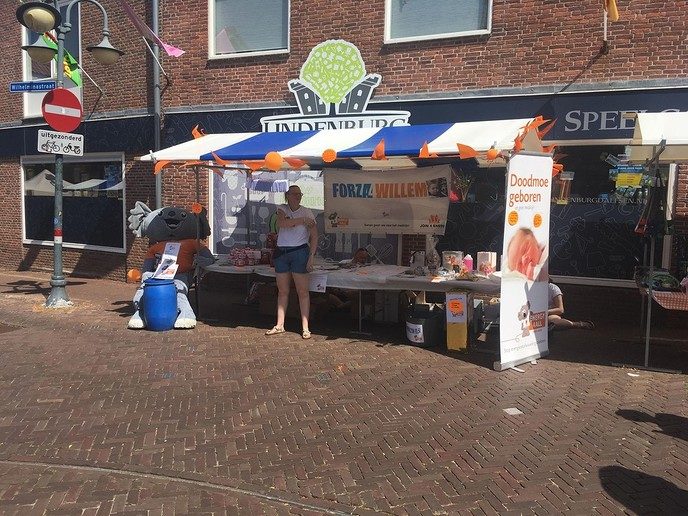 €287,10 voor Energy4all tijdens zinderende blauwe bogen dag - Foto: Eigen geleverde foto