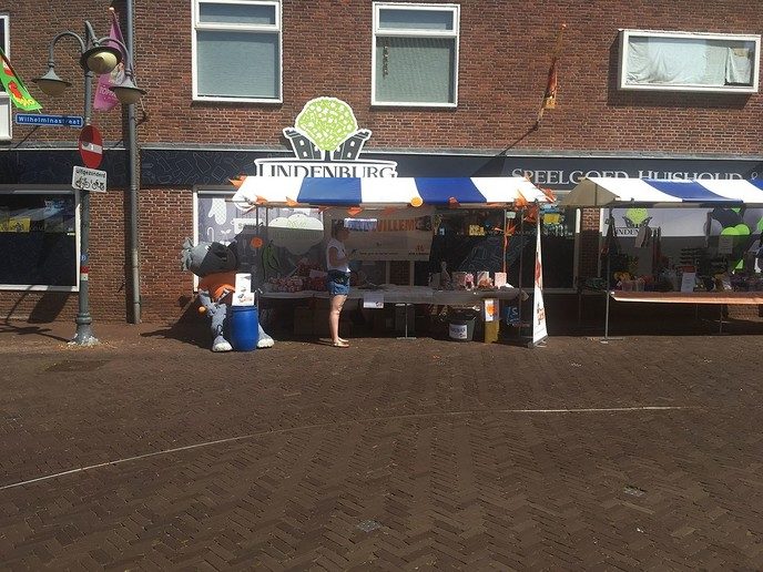 €287,10 voor Energy4all tijdens zinderende blauwe bogen dag - Foto: Eigen geleverde foto