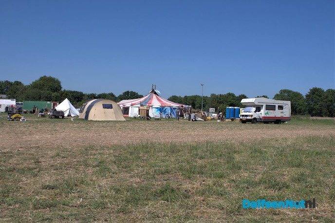 Opruimen terrein The Living Village Festival ligt voor op schema - Foto: Johan Bokma