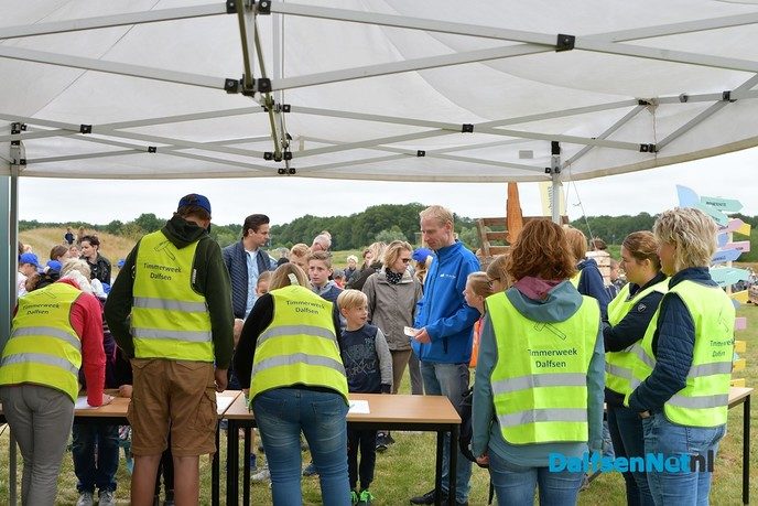 Dalfsen van Boven bij de start van de Timmerweek 2019 - Foto: Johan Bokma