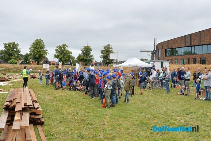 Dalfsen van Boven bij de start van de Timmerweek 2019 - Foto: Johan Bokma